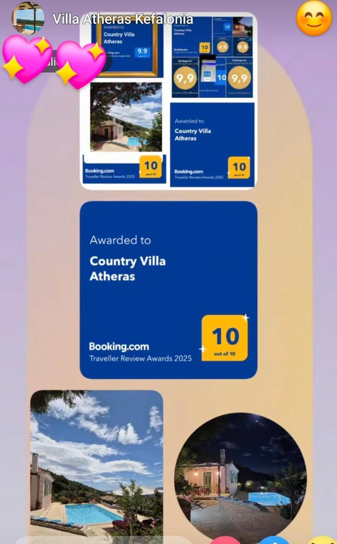 Country Villa Atheras Exterior photo